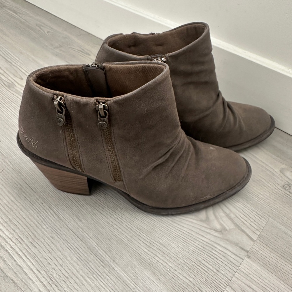 Chic Brown Ankle Booties